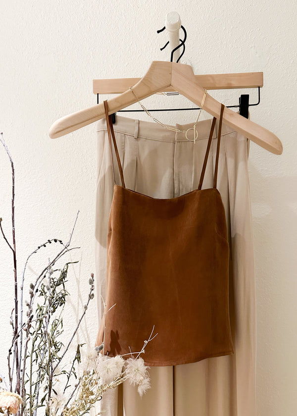 Easy Tank | Coffee Cupro
