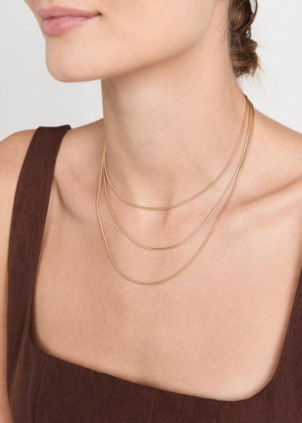 Jennifer Zeuner Julia Gold Neclace