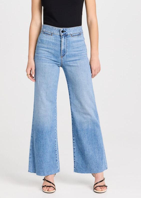 ASKK NY Brighton Crop Denim Jeans in Barrio