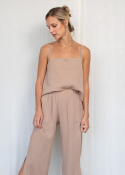 Natalie Busby Take It Easy Tank | Fawn