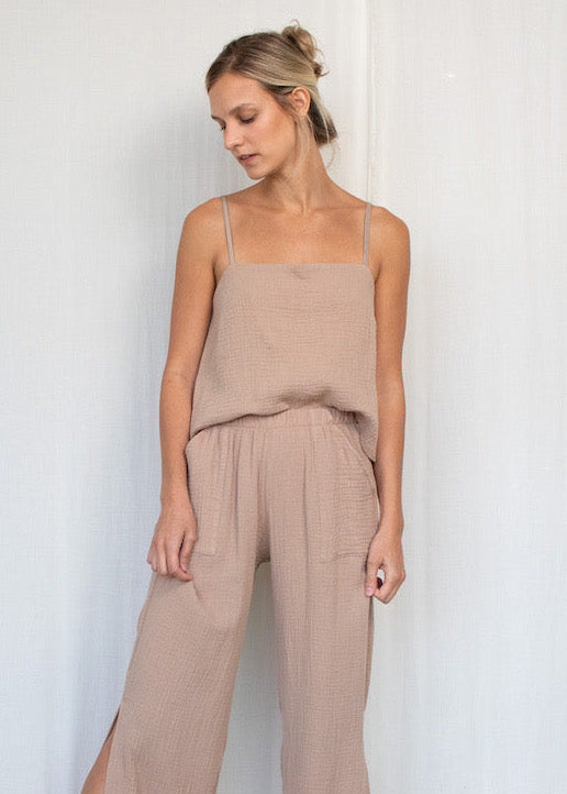 Natalie Busby Take It Easy Tank | Fawn