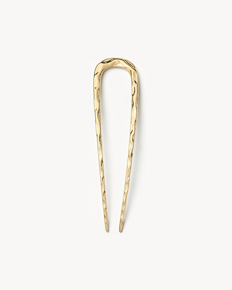 Midi Wavy French Hair Pin - Machete