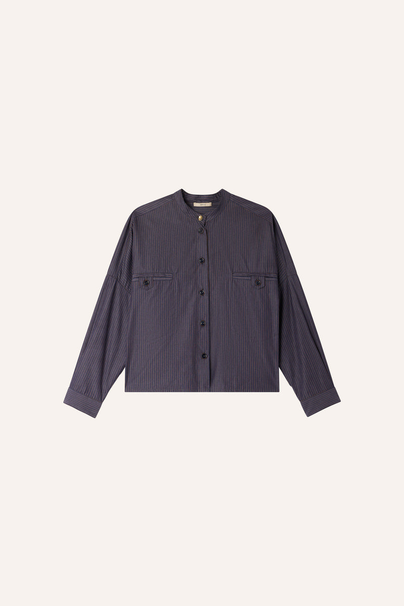Sessun Orregia Blouse in Bluorca