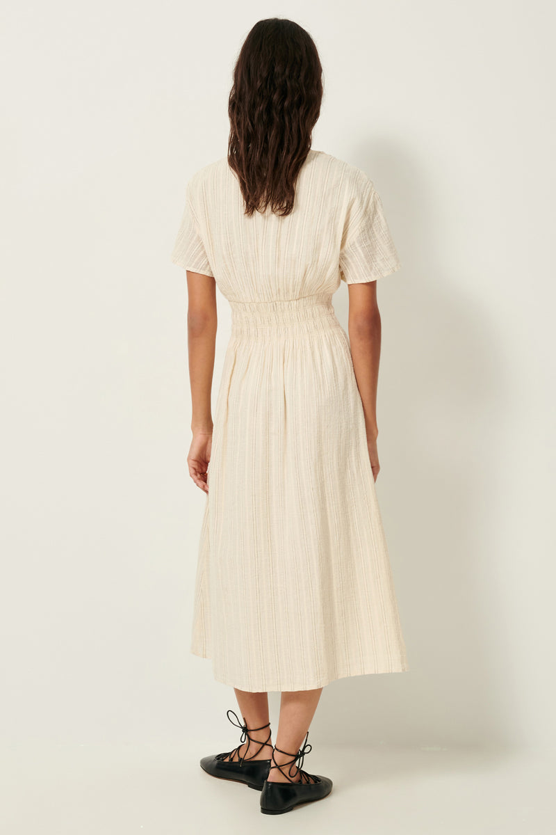 Sessun Galaposa Dress Sandcream
