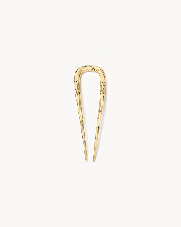 Petite Wavy French Hair Pin - Machete