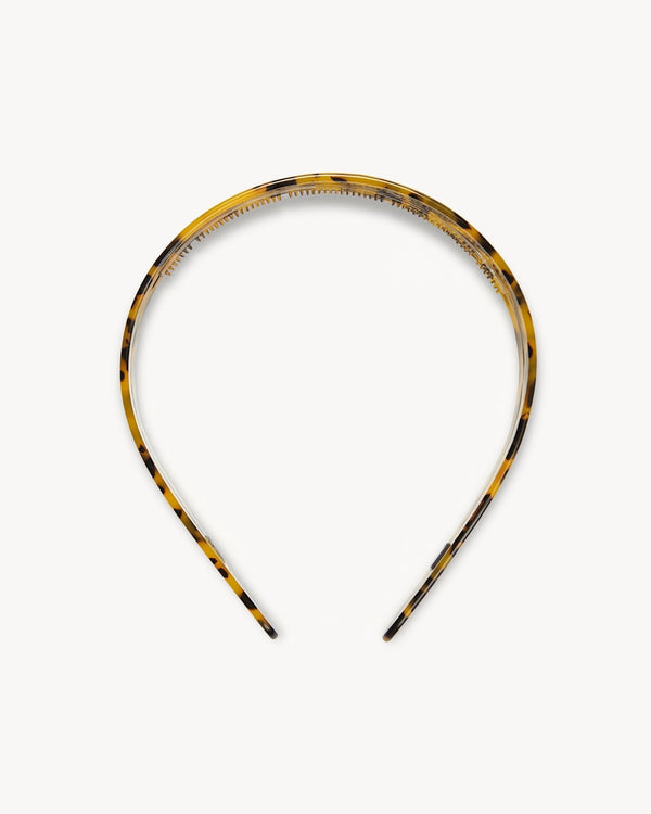 Machete Wide Headband - Classic Tortoise