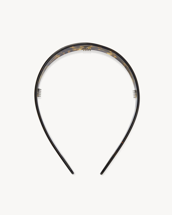 Machete Wide Headband - Dark Tortoise