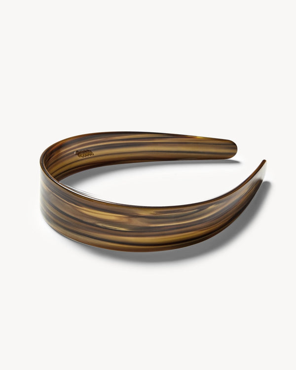 Machete Wide Headband - Tigers Eye