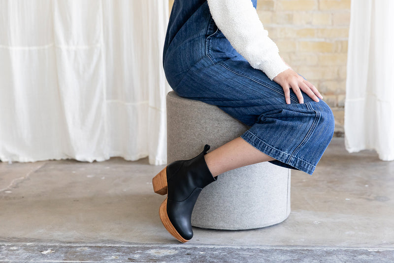 Fortress Charli Clog Boot in Black