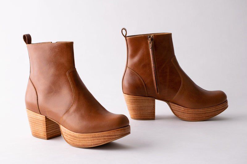 Fortress Charli Boot in Whiskey Brown