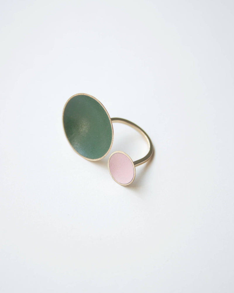 Stella Fluorescent Duo Dome Ring