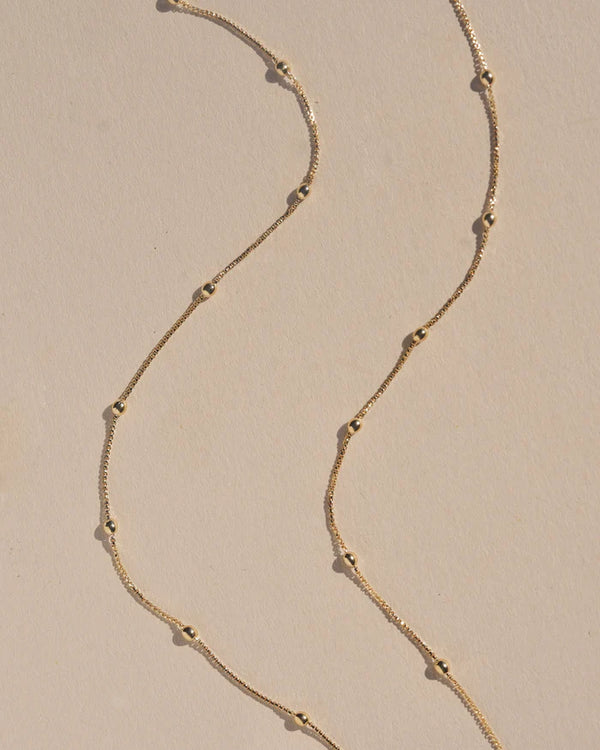 Cosmos Gold Necklace