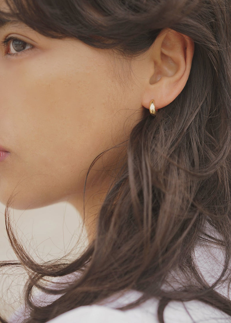 Lithic Gold Earrings