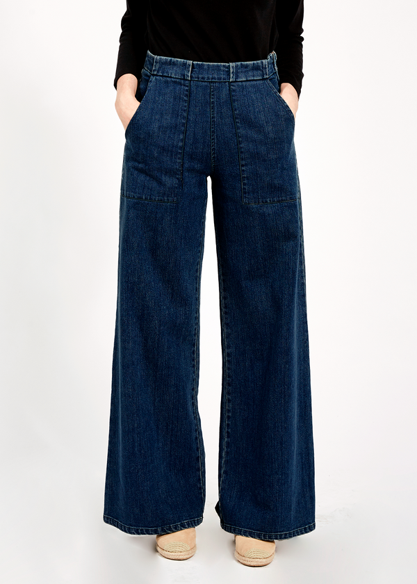 Loup Long Sabrina Denim | dark indigo