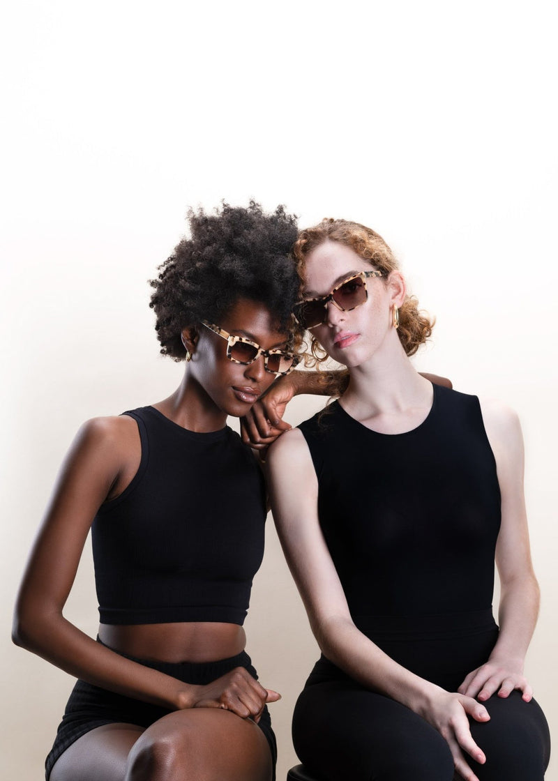 Ruby Sunglasses in Blonde Tortoise