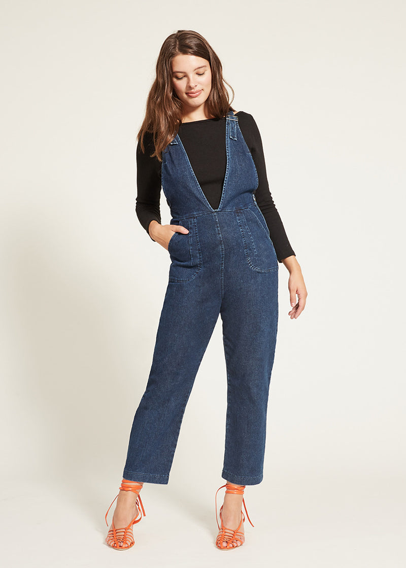 Loup Rhoda Overalls | indigo