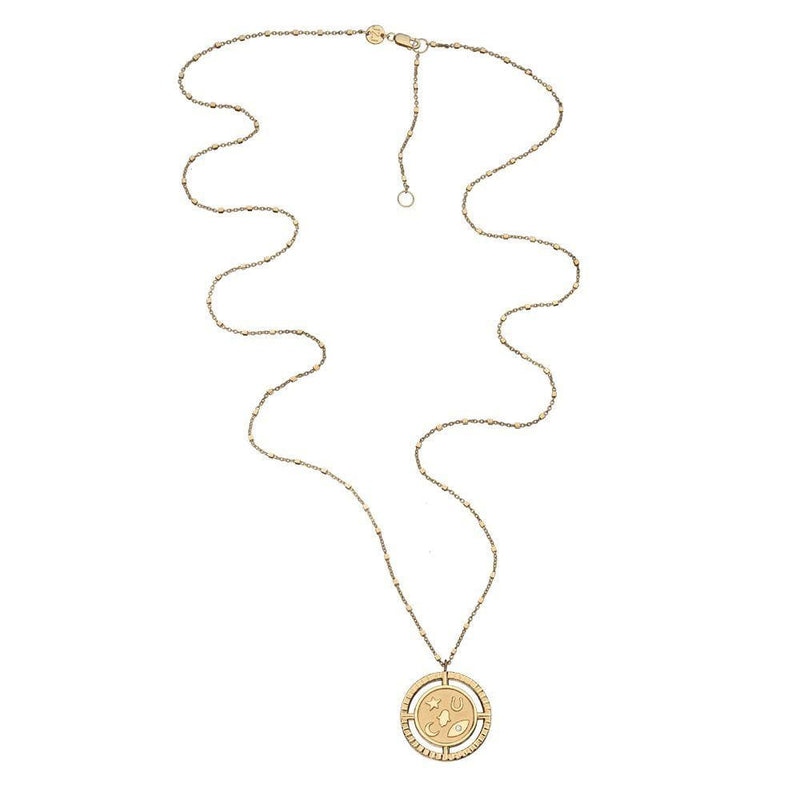 Jennifer Zeuner Renna Necklace in Gold Vermeil