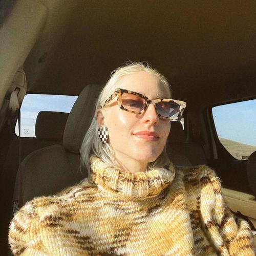 Ruby Sunglasses in Blonde Tortoise