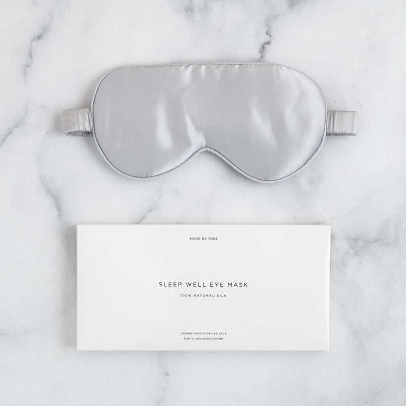 Made by Yoke Silk Sleep Well Eye Masks | Multiple Colors